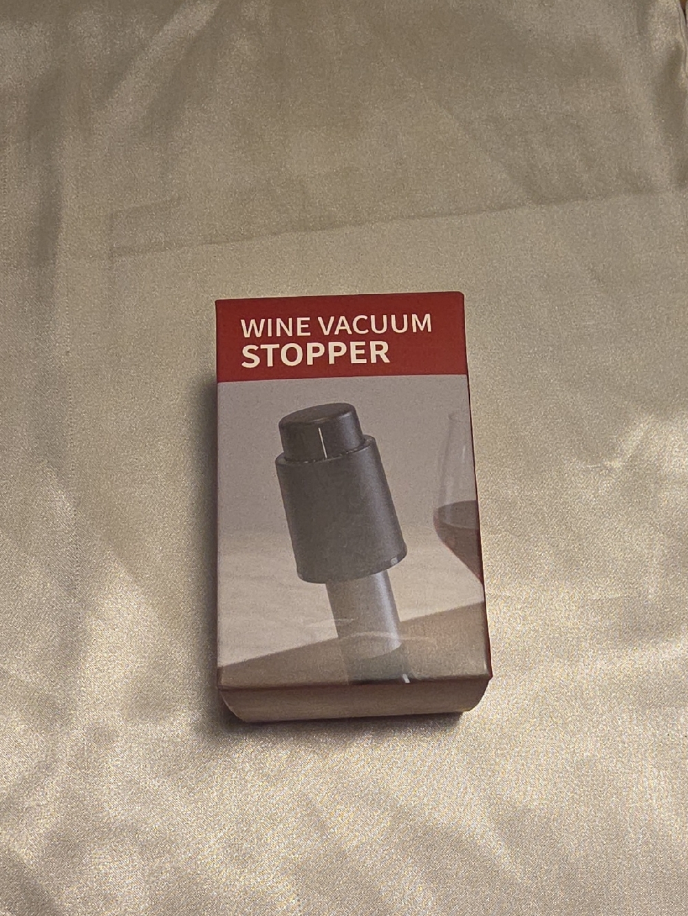 Wine Vacuum Stopper - Black